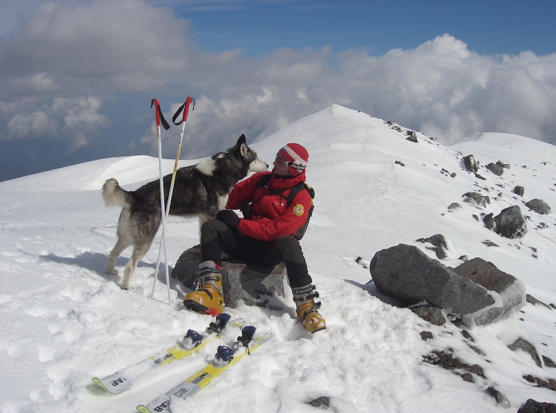 Etna, serra delle concazze, Daniele e Balù Etna, serra delle concazze, Daniele e Balù