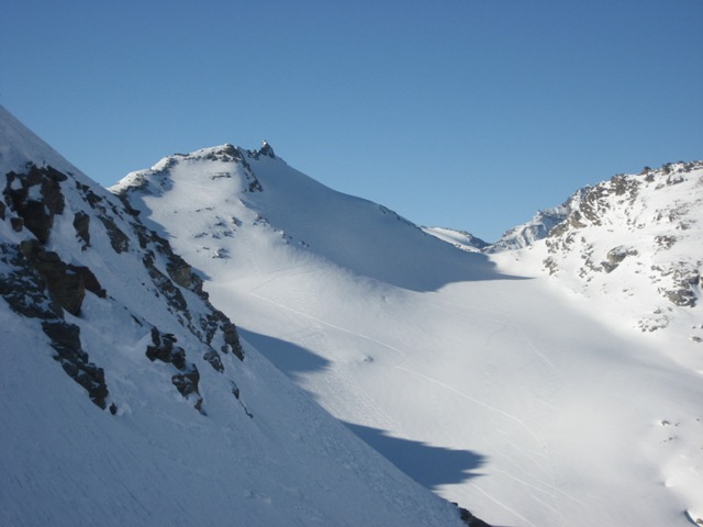 Il Lorenzhorn con il Fannellgletscher