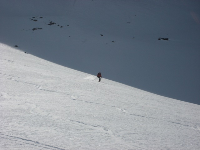 Marco in discesa