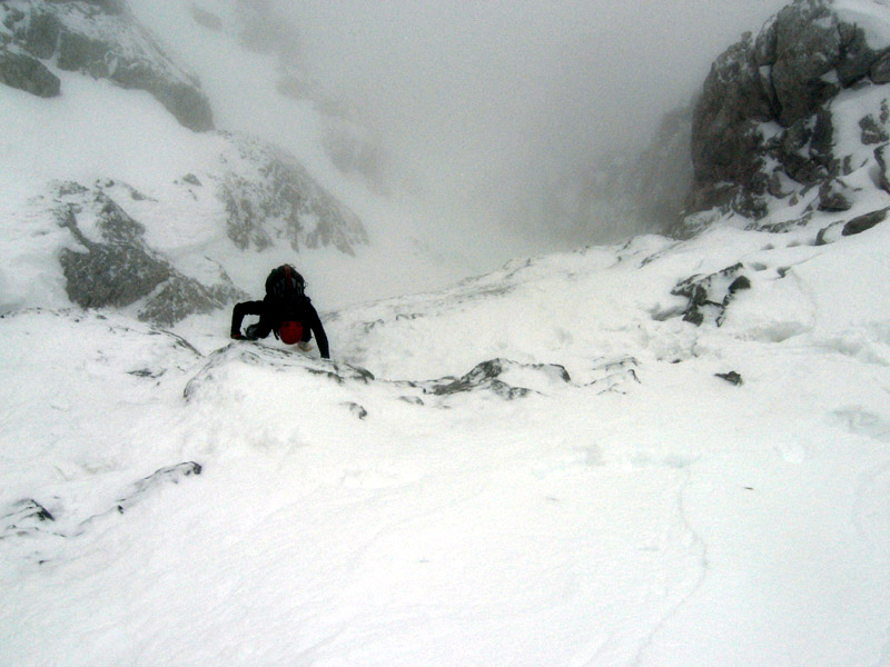 Pizzo Camino canale nord