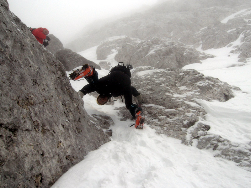 Pizzo Camino canale nord