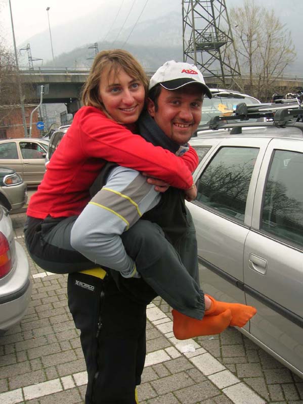 Anna & Franz dopo il Muragl al Bione, 2006 Anna & Franz dopo il Muragl al Bione, 2006