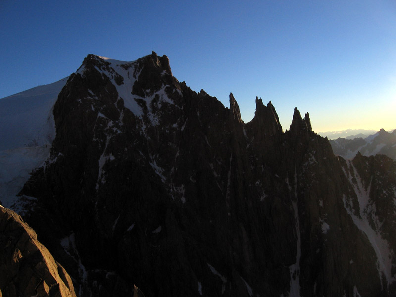 Mont Maudit cresta Kuffner