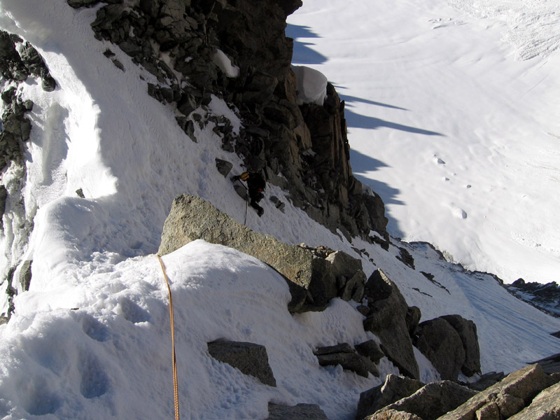 Mont Maudit cresta Kuffner