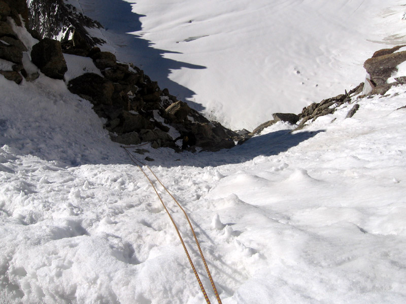 Mont Maudit cresta Kuffner