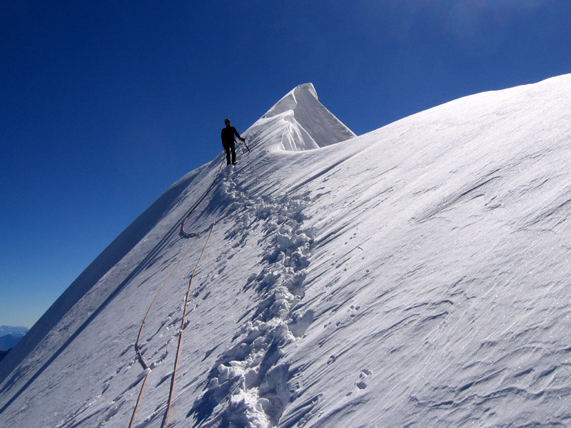 Mont Maudit cresta Kuffner Mont Maudit cresta Kuffner