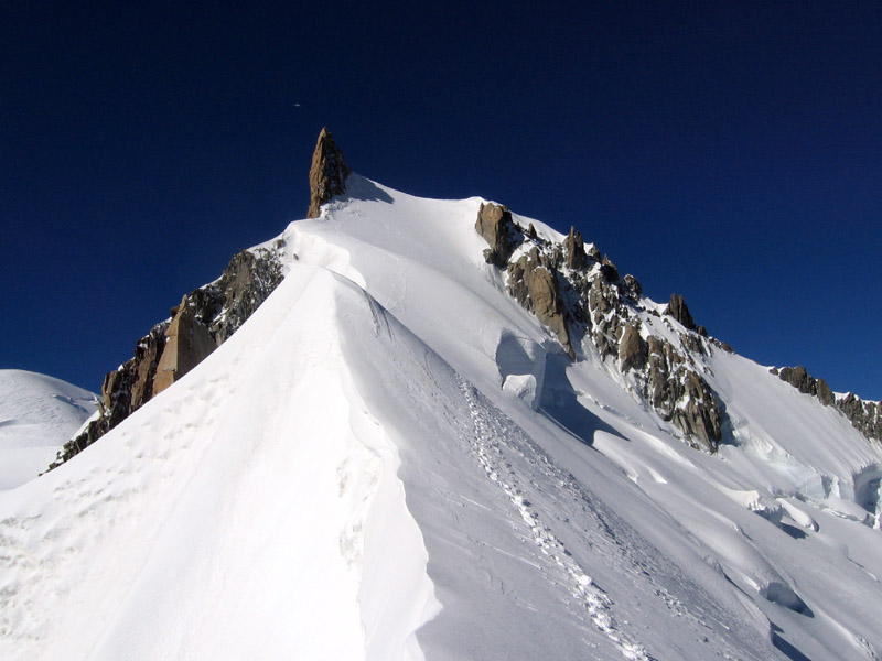 Mont Maudit cresta Kuffner