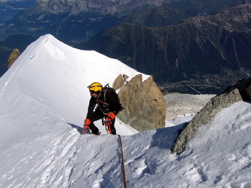 Mont Maudit cresta Kuffner Mont Maudit cresta Kuffner