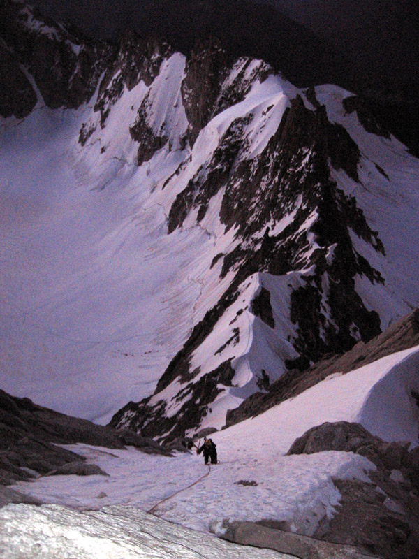Mont Maudit cresta Kuffner