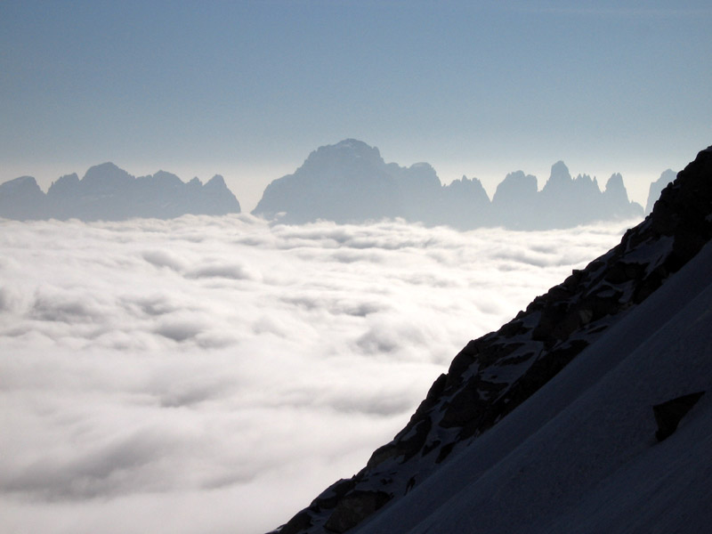 Couloir dell H, Monte Nero