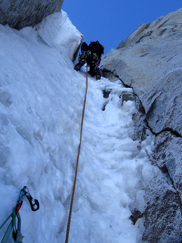 Couloir dell H, Monte Nero