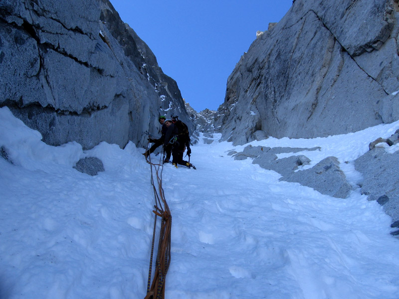 Couloir dell H, Monte Nero Couloir dell H, Monte Nero
