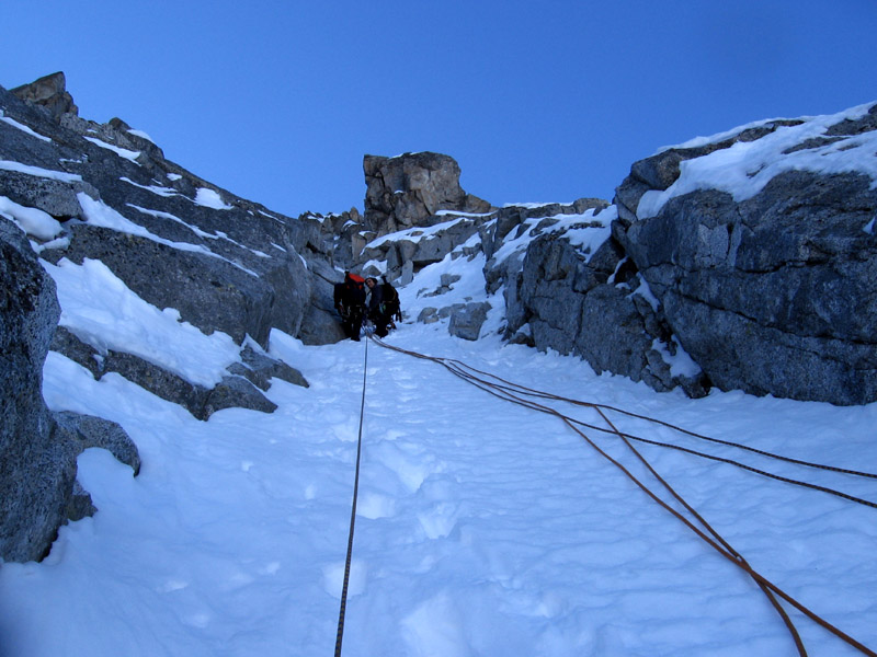 Couloir dell H, Monte Nero Couloir dell H, Monte Nero