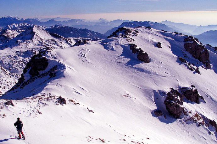 IN DISCESA DALLO ZUCCONE CAMPELLI IN DISCESA DALLO ZUCCONE CAMPELLI