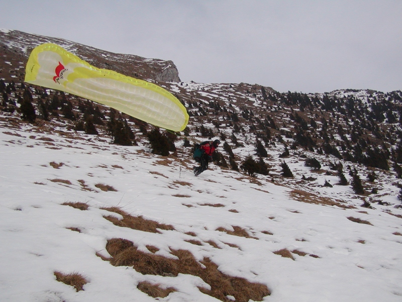 Parapendio in Presolana Parapendio in Presolana