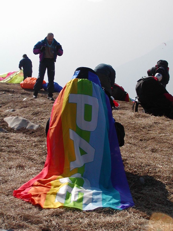 Parapendio in Ganda Parapendio in Ganda