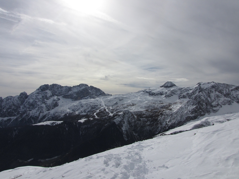 la Presolana...lato nord la Presolana...lato nord
