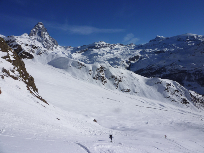 Grandes Murailles - panorama dall'attacco Grandes Murailles - panorama dall'attacco