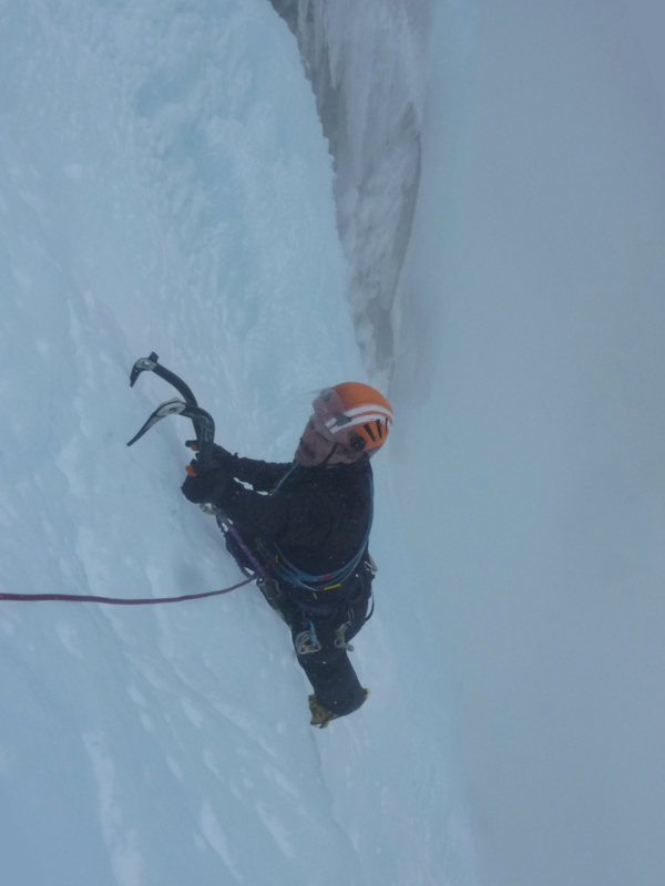 Albigna: Il Candelone, variante della grotta Albigna: Il Candelone, variante della grotta