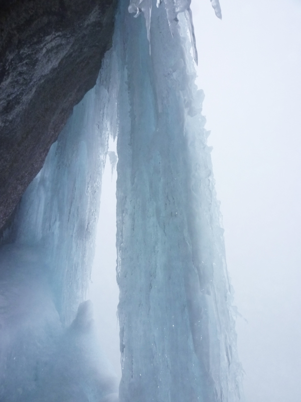 Albigna: Il Candelone, variante della grotta Albigna: Il Candelone, variante della grotta