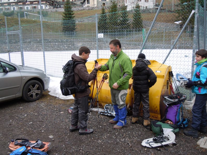 1° uscita su neve Alpinismo Giovanile 1° uscita su neve Alpinismo Giovanile