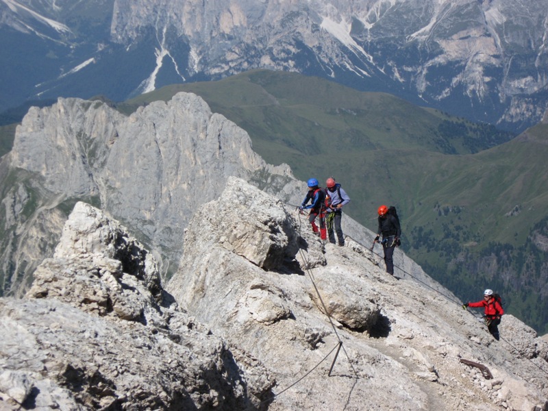 PENIA PARTE FINALE DELLA CRESTA PENIA PARTE FINALE DELLA CRESTA