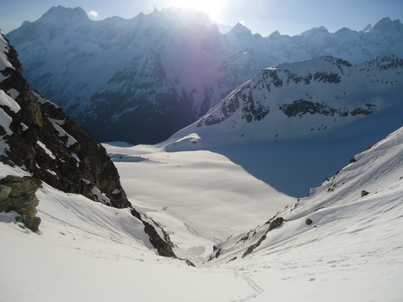 Pigne d'Arolla parete Nord
