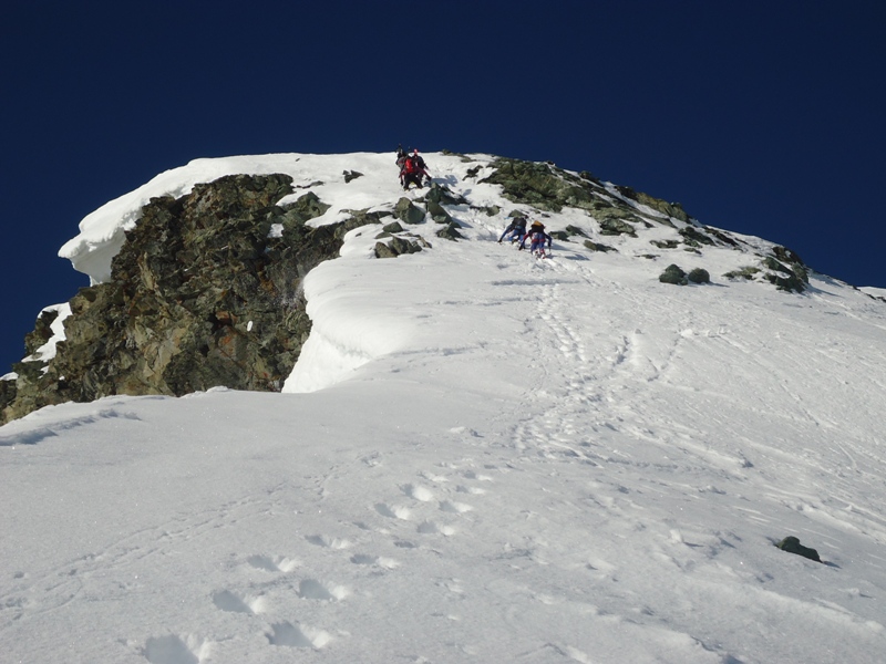 Pigne d'Arolla parete Nord