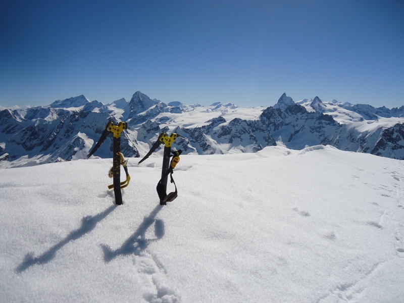 Pigne d'Arolla parete Nord