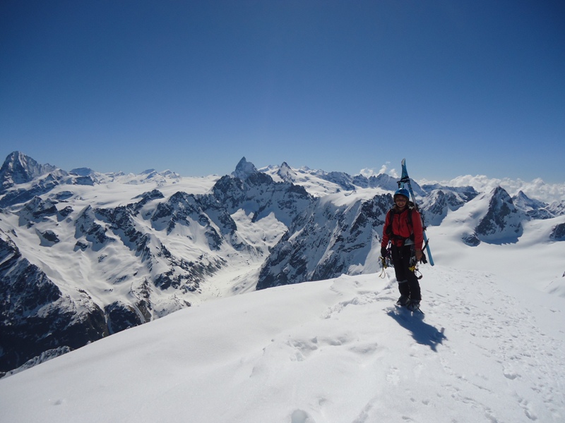 Pigne d'Arolla parete Nord