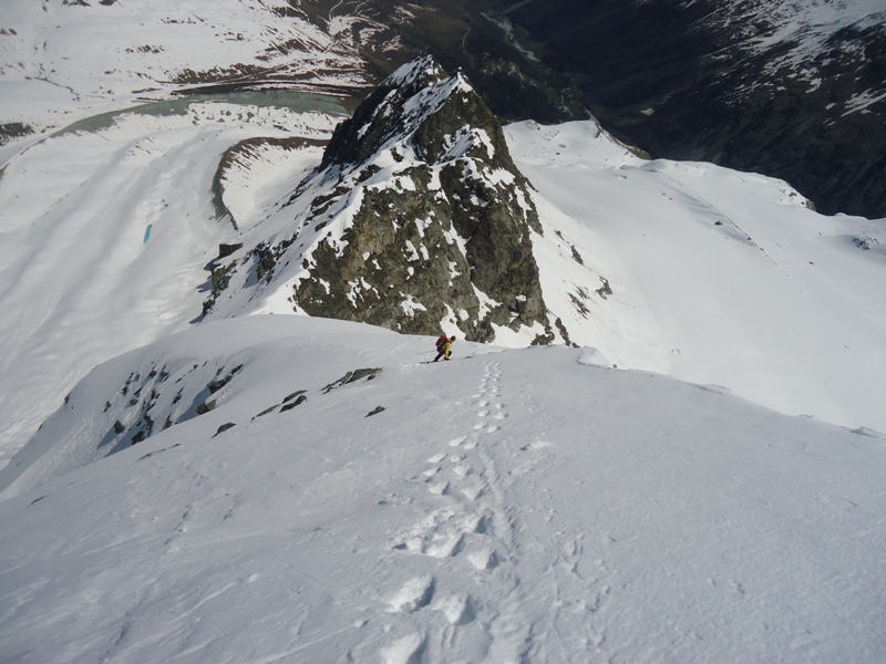 Pigne d'Arolla parete Nord