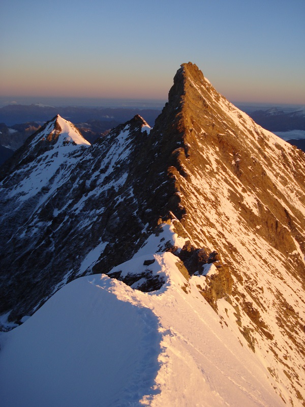 Lenzspitze + Nadelhorn Lenzspitze + Nadelhorn