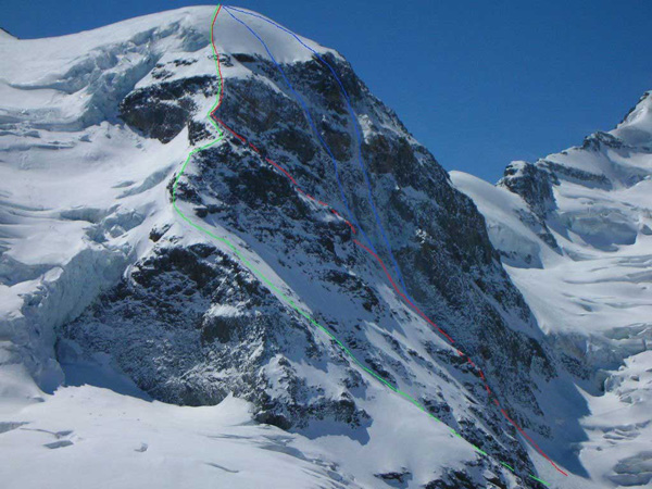 piz cambrena parete nord piz cambrena parete nord