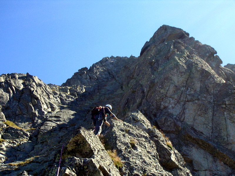 Monte Aviolo spigolo delle capre Monte Aviolo spigolo delle capre