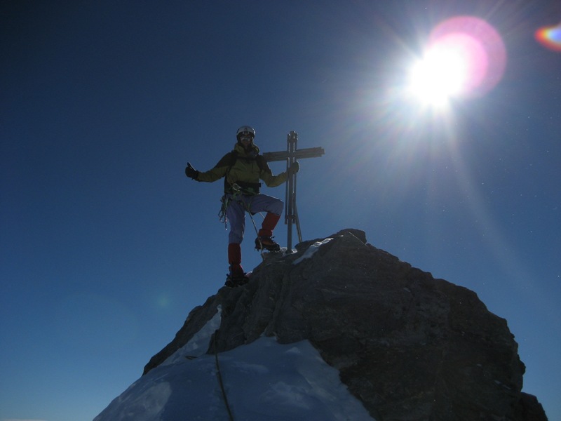 Stefano in cima