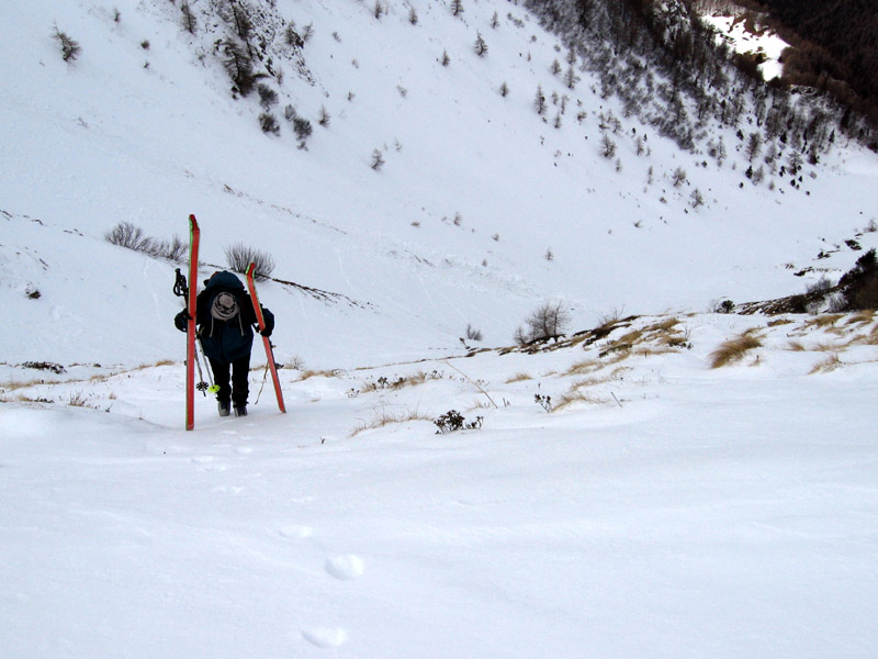 il ripido vallone