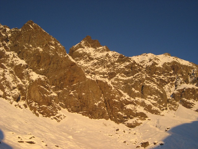 Versante orientale del Pizzo Redorta