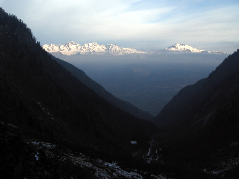 Val Malgina, Cascata centrale