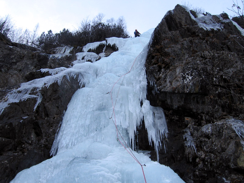 Val Malgina, Cascata centrale