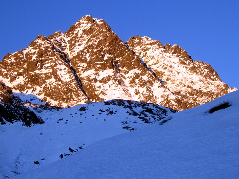 Pizzo Coca cresta est
