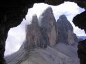 Finestra naturale sulle Lavaredo