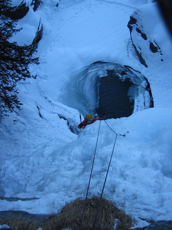 On-Ice.it - Report ghiaccio e misto - cascata di lillaz